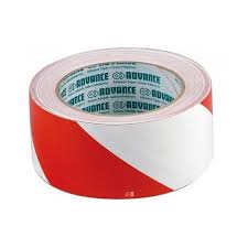 ADHESIF MARUAGE ROUGE/BLANC